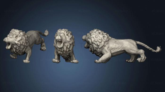 Статуэтки животных Лев